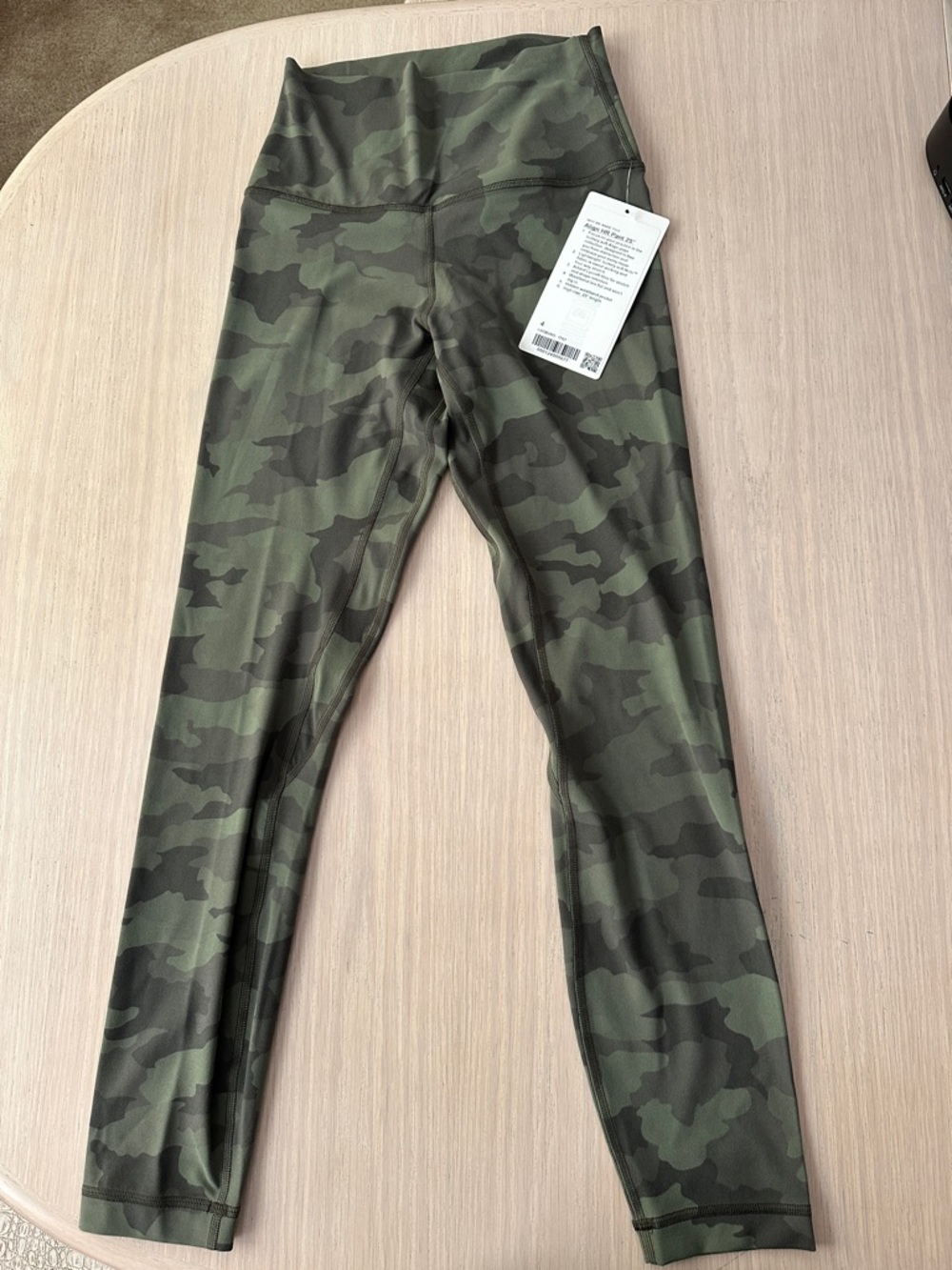 lululemon NWT Align Pant HR Camo sz 4